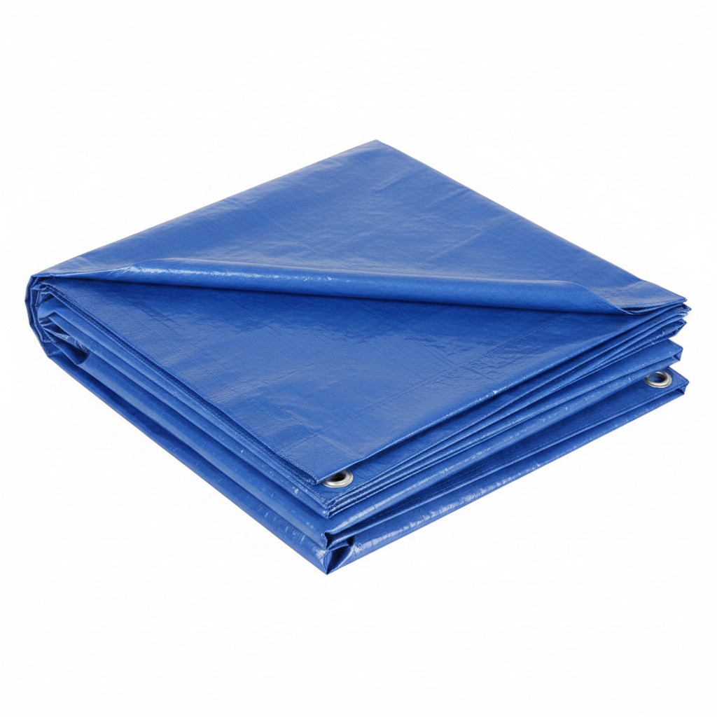 Tarpaulin 4m x 5m – Extra Large Heavy-Duty Waterproof Tarp – Domalco