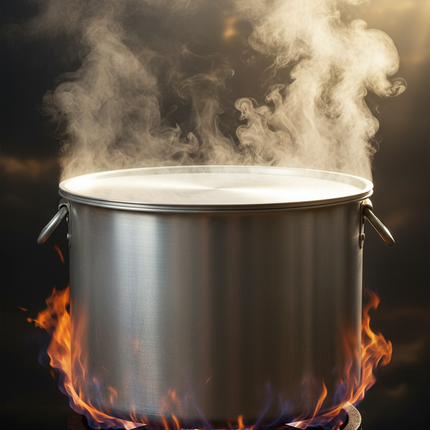 Aluminum Jumbo Pot 34"