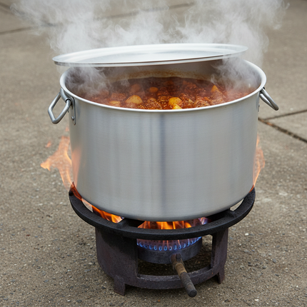Aluminum Jumbo Pot 24"
