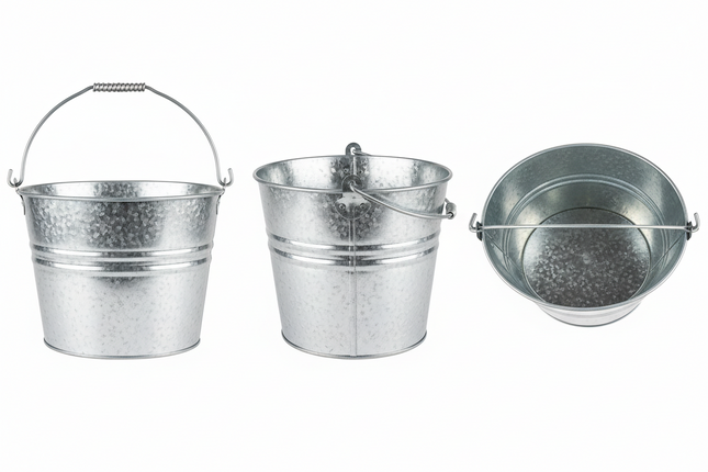 Galvanised Bucket 7 Litres