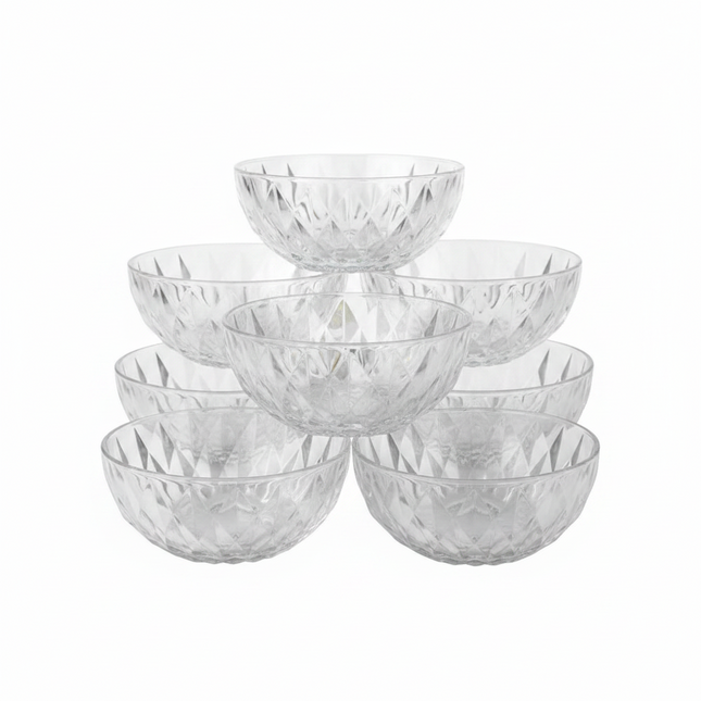 Glass Bowl Set – 6 Pieces