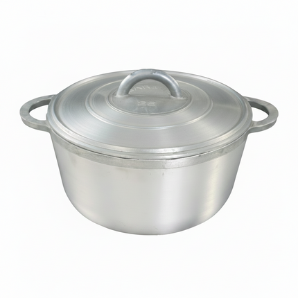 Aluminum Cast Pot W/Lid 24cm