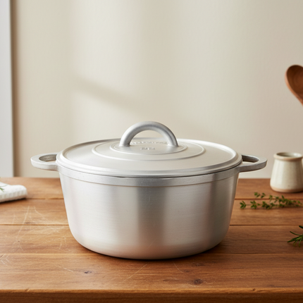 Aluminum Cast Pot W/Lid 24cm