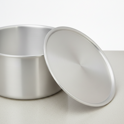 Aluminum Bombay Pot 14'' Light (Kuro / Handi) W/H