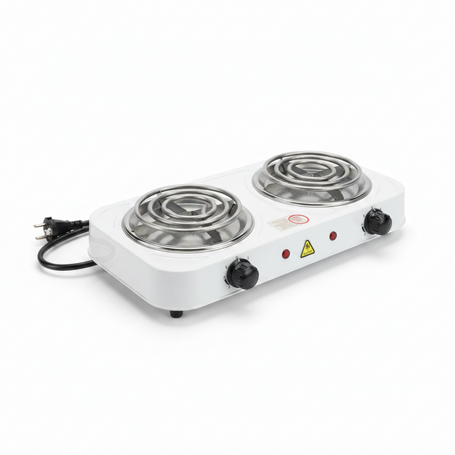 Double Burner Electric Coil Stove