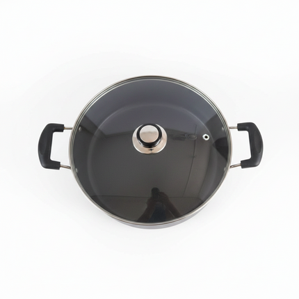 Multi Pan 30cm – Non-Stick Cooking Pot with Glass Lid